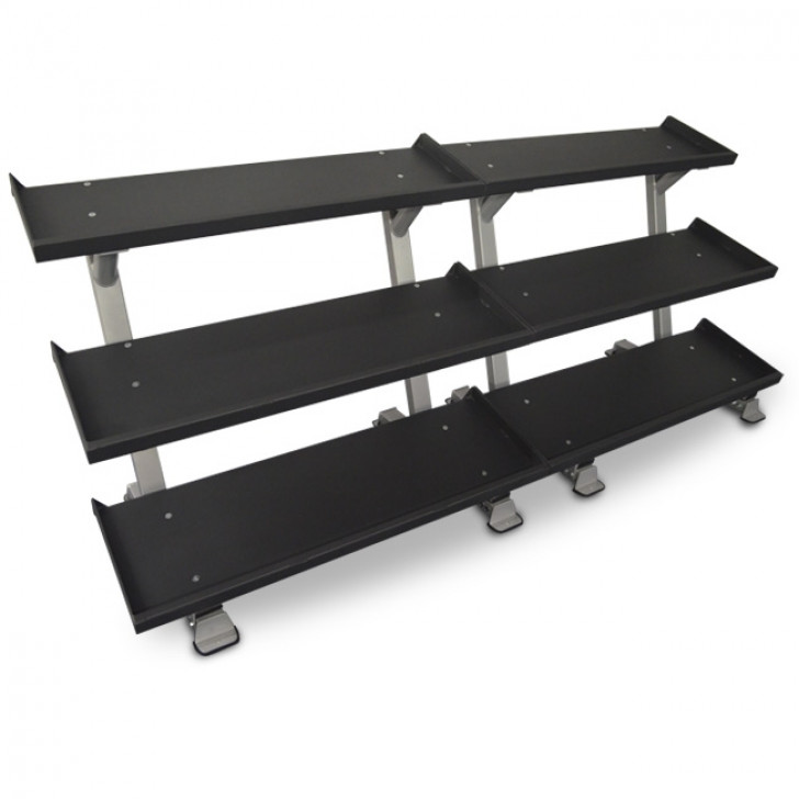Picture of 109" 3-Tier Dumbbell Rack System