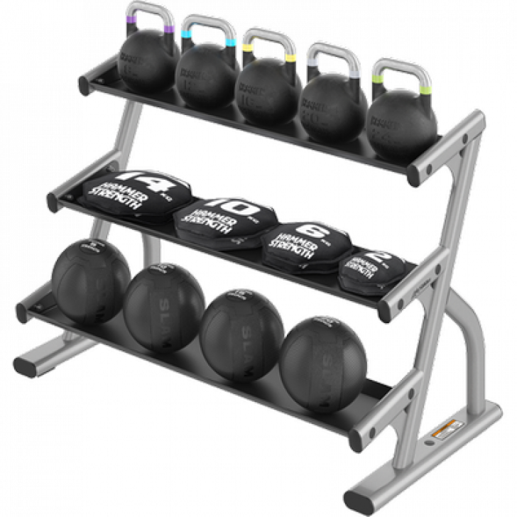 Picture of Life Fitness Axiom Series Three- Tier Accessory Rack