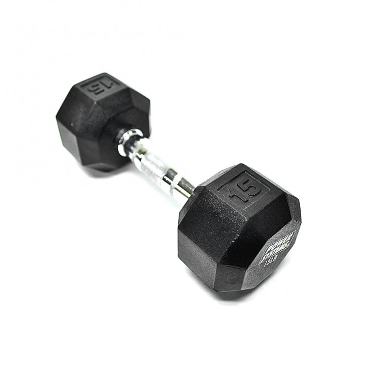 Picture of Rubber Octagonal Dumbbell - Various