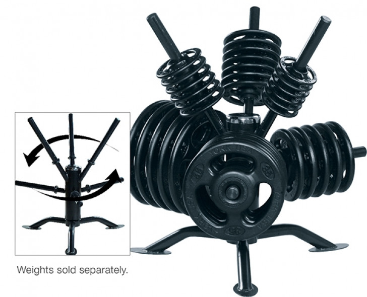 Picture of Spider Rack Rotational Olympic Plate Rack