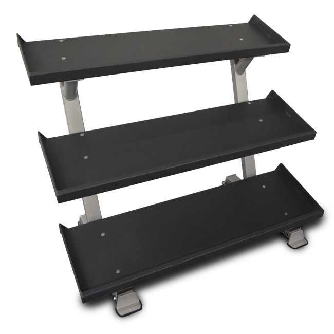 54" 3-Tier Dumbbell Rack