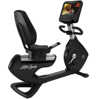 Elevation Series Lifecycle® Recumbent Exercise Bike - Discover SE3 HD Console