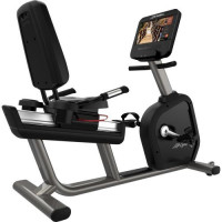 Integrity Series Lifecycle® Recumbent Exercise Bike - Discover SE4 HD Console