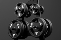 Throwdown® Urethane Olympic Plates