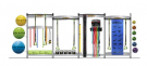 Picture of Smart Functional Training Center Corner Installation Kit